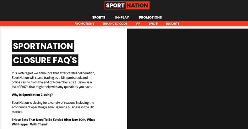 SportNation FAQ
